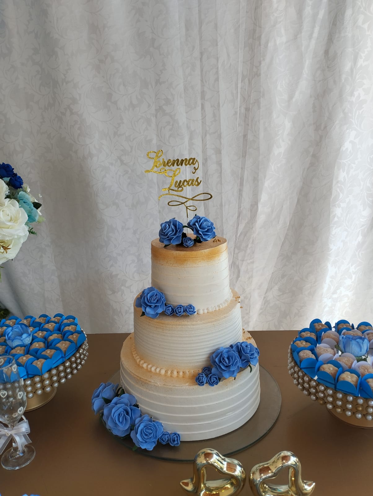 Bolos artesanais da Confeitaria Lilian